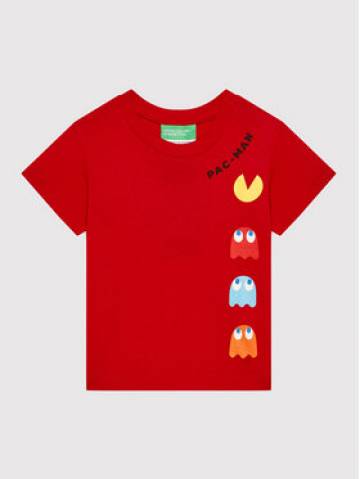 United Colors Of Benetton Футболка PAC-MAN 3096G102F Червоний Regular Fit United Colors Of Benetton Футболка PAC-MAN 3096G102F Червоний Regular Fit