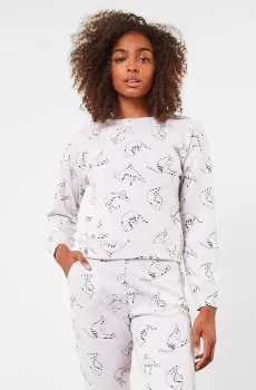 Женский серый лонгслив YAVIE Серый S Etam 6528361