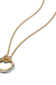 Намисто з двоколірною підвіскою