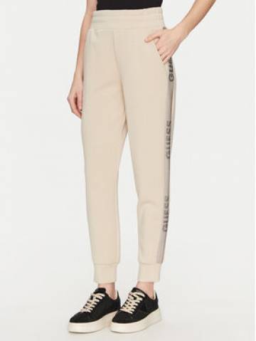 Guess Спортивні штани W5RB00 KBYE2 Écru Regular Fit Guess Спортивні штани W5RB00 KBYE2 Écru Regular Fit