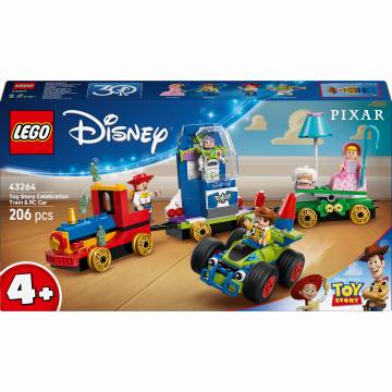Конструктор LEGO Disney та Pixar Святкування з Історії Іграшок: потяг і авто для перегонів (43264) Конструктор LEGO Disney та Pixar Святкування з Історії Іграшок: потяг і авто для перегонів (43264)