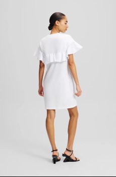 Хлопковое платье Karl Lagerfeld