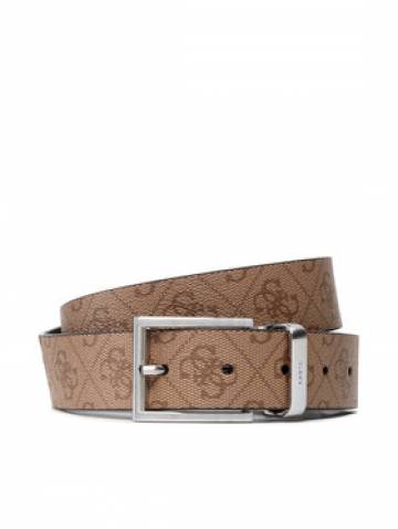 Guess Чоловічий ремінь Vezzola Adj & Rev Belt BM7541 LEA35 Коричневий Guess Чоловічий ремінь Vezzola Adj & Rev Belt BM7541 LEA35 Коричневий