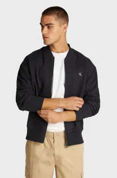 Мужской черный бомбер HEAVYWEIGHT CK EMBRO BOMBER Черный XXL Calvin Klein Jeans J30J326753