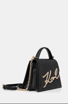 Кожаная сумочка Karl Lagerfeld K/SIGNATURE