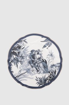 Белая фарфоровая десертная тарелка Versailles