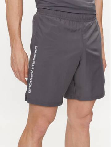 Under Armour Спортивні шорти Ua Woven Wdmk Shorts 1383356-025 Сірий Loose Fit Under Armour Спортивні шорти Ua Woven Wdmk Shorts 1383356-025 Сірий Loose Fit