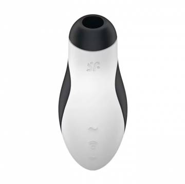 Вакуумный стимулятор Satisfyer Orca Double Air Pulse Stimulator черно-белый, 1 шт Вакуумный стимулятор Satisfyer Orca Double Air Pulse Stimulator черно-белый, 1 шт