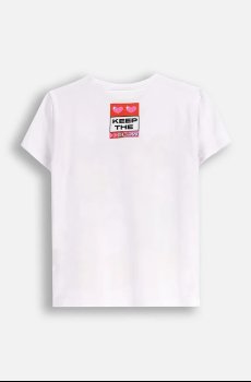 Детская хлопковая футболка Coccodrillo