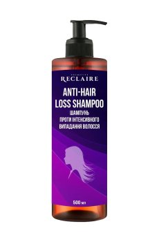 Уценка! Шампунь Reclaire Anti-Hair Loss Shampoo против интенсивного выпадения волос, 500 мл