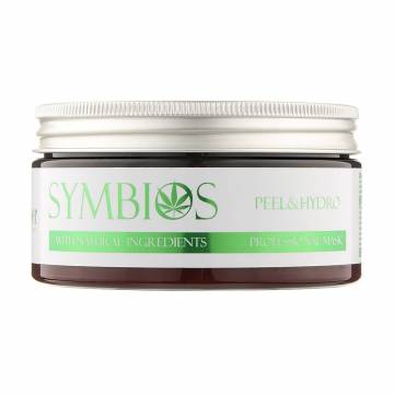 Маска Lecher Symbios Peel & Hydro Mask Пилинг и увлажнение, для сухих и ломких волос, 300 мл Маска Lecher Symbios Peel & Hydro Mask Пилинг и увлажнение, для сухих и ломких волос, 300 мл