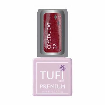 Гель-лак для ногтей Tufi Profi Premium Crystal Cat 22 Масака, 8 мл Гель-лак для ногтей Tufi Profi Premium Crystal Cat 22 Масака, 8 мл