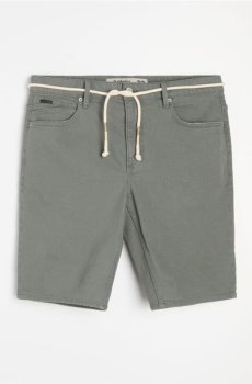 Бавовняні джинсові шорти - синьо-зелений