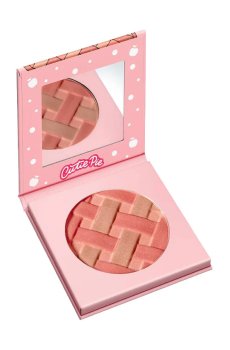 Бронзирующая пудра и румяна для лица Misslyn Cutie Pie Trio Bronzing Blush 2 Half Baked, 8 г