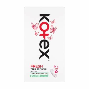 Ежедневные прокладки Kotex Deo Ultraslim, 56 шт Ежедневные прокладки Kotex Deo Ultraslim, 56 шт