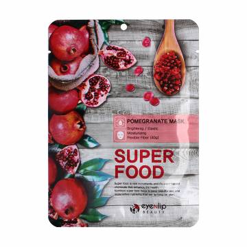 Тканевая маска для лица Eyenlip Super Food Pomergranate Mask Гранат, 23 мл Тканевая маска для лица Eyenlip Super Food Pomergranate Mask Гранат, 23 мл