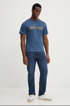 Хлопковая футболка Pepe Jeans DYLAN TEE