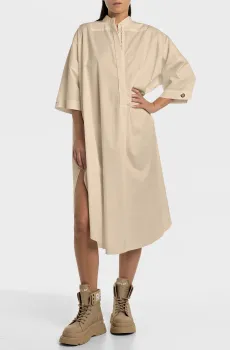 Женское бежевое платье Бежевый M Replay W9084 .000.84936