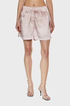 Женские розовые шорты S-GAYLE Розовый 40 Diesel A08432 0PEAP