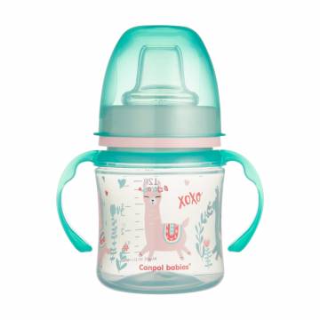 Чашка тренировочная Canpol Babies EasyStart Sweet Fun, зеленая, 120 мл (35/207_gre) Чашка тренировочная Canpol Babies EasyStart Sweet Fun, зеленая, 120 мл (35/207_gre)
