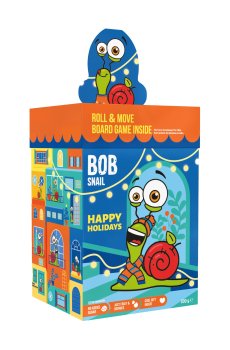 Подарочный бокс Bob Snail Happy Holidays с игрой и игрушкой, 300 г