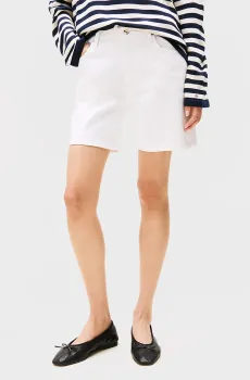 Женские белые джинсовые шорты DNM STRAIGHT Белый 25 Tommy Hilfiger WW0WW45924