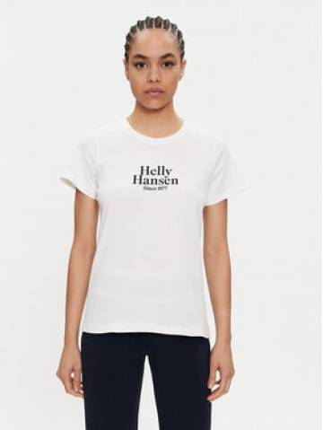 Helly Hansen Футболка W Core Graphic T-Shirt 54080 Білий Regular Fit Helly Hansen Футболка W Core Graphic T-Shirt 54080 Білий Regular Fit