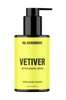 Крем после бритья Mr.Scrubber Vetiver After Shave Cream, 100 мл