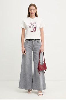 Хлопковая футболка Pinko