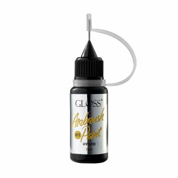 Краска для аэрографа Gloss Airbrush Paint UV/LED 011, 12 мл Краска для аэрографа Gloss Airbrush Paint UV/LED 011, 12 мл