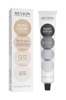 Тонирующая маска для волос Revlon Professional Nutri Color Filters Toning 931 Light Beige, 100 мл
