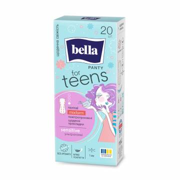 Прокладки ежедневные Bella Panty for Teens Sensitive, 20 шт