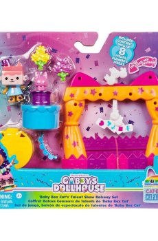 Игровой набор Spin Master Gabbys Dollhouse Кукольный домик Габби: Балкон Доци-Бокс, от 3 лет, 7*20.3*17.8 см (SM36259/6071358)