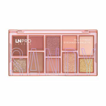 Палетка теней для век LN Pro Multi-Finish Eyeshadow Palette 401 Sandy, 10 г Палетка теней для век LN Pro Multi-Finish Eyeshadow Palette 401 Sandy, 10 г