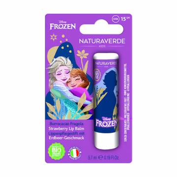Детский бальзам для губ Naturaverde Kids Disney Frozen Strawberry Lip Balm, SPF 15, 5.7 мл Детский бальзам для губ Naturaverde Kids Disney Frozen Strawberry Lip Balm, SPF 15, 5.7 мл