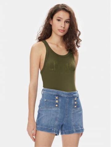 Liu Jo Топ MA4327 J4695 Хакі Slim Fit Liu Jo Топ MA4327 J4695 Хакі Slim Fit
