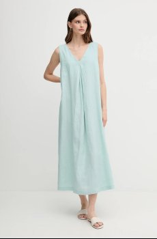 Льняное платье United Colors of Benetton