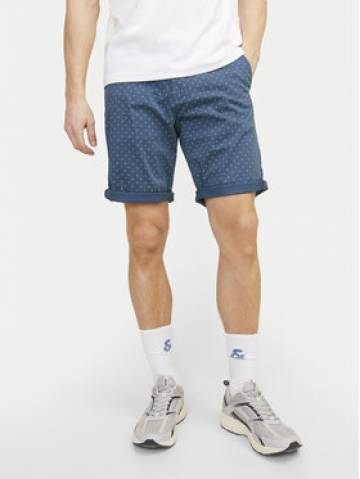 Jack&Jones Шорти з тканини Bowie 12230336 Голубий Regular Fit Jack&Jones Шорти з тканини Bowie 12230336 Голубий Regular Fit