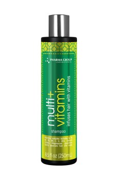 Шампунь для волос PHARMA GROUP Laboratories Multi+ Vitamins Энергия мультивитаминов, 250 мл