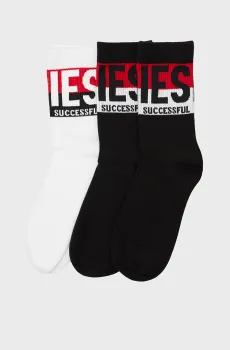 Мужские носки (3 пары) SKM-RAY Разноцветный 43-46 Diesel 00SAYJ 0IQAR