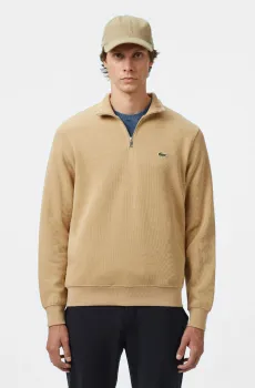 Мужская бежевая толстовка Бежевый S Lacoste SH192702S