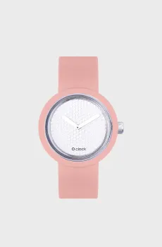 Женские розовые часы O clock Розовый S O bag Oclock3589
