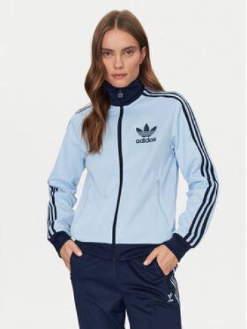adidas Світшот Beckenbauer JC5805 Блакитний Regular Fit