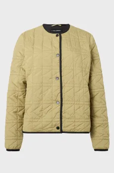 Женская оливковая куртка QUILT LIGHTWEIGHT Оливковый XS Karl Lagerfeld B1W15041