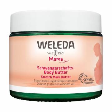 Баттер для тела Weleda Mama Body Butter для профилактики растяжек, 150 мл