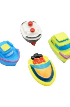 Набор для купания Bibi Toys Кораблики, от 3 лет, 10*14*13 см, 4 шт (760783BT)