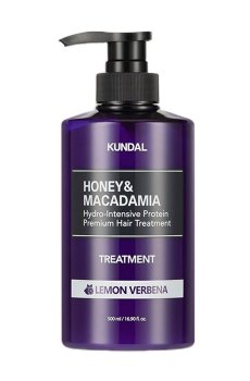 Кондиционер для волос Kundal Pure Natural System Honey&Macadamia Treatment Мед и макадамия, аромат Lemon Verbena, 500 мл