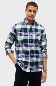 Мужская рубашка в клетку HERO Разноцветный L Tommy Hilfiger MW0MW44592