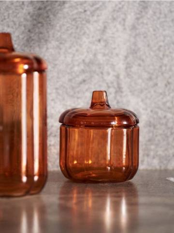 Банка з Кришкою - помаранчевий