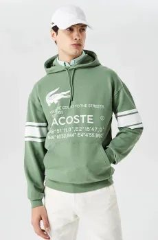 Мужская зелена толстовка Зеленый XL Lacoste SH031717Y